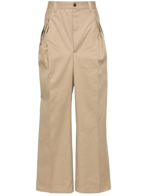 Pantaloni in twill color cammello Maison Margiela | S67KA0055S54042114